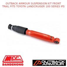 OUTBACK ARMOUR SUSPENSION KIT FRONT TRAIL FITS TOYOTA LANDCRUISER 100 SERIES IFS